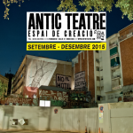 Te explicamos la programación de Antic Teatre Septiembre-Diciembre 2015!