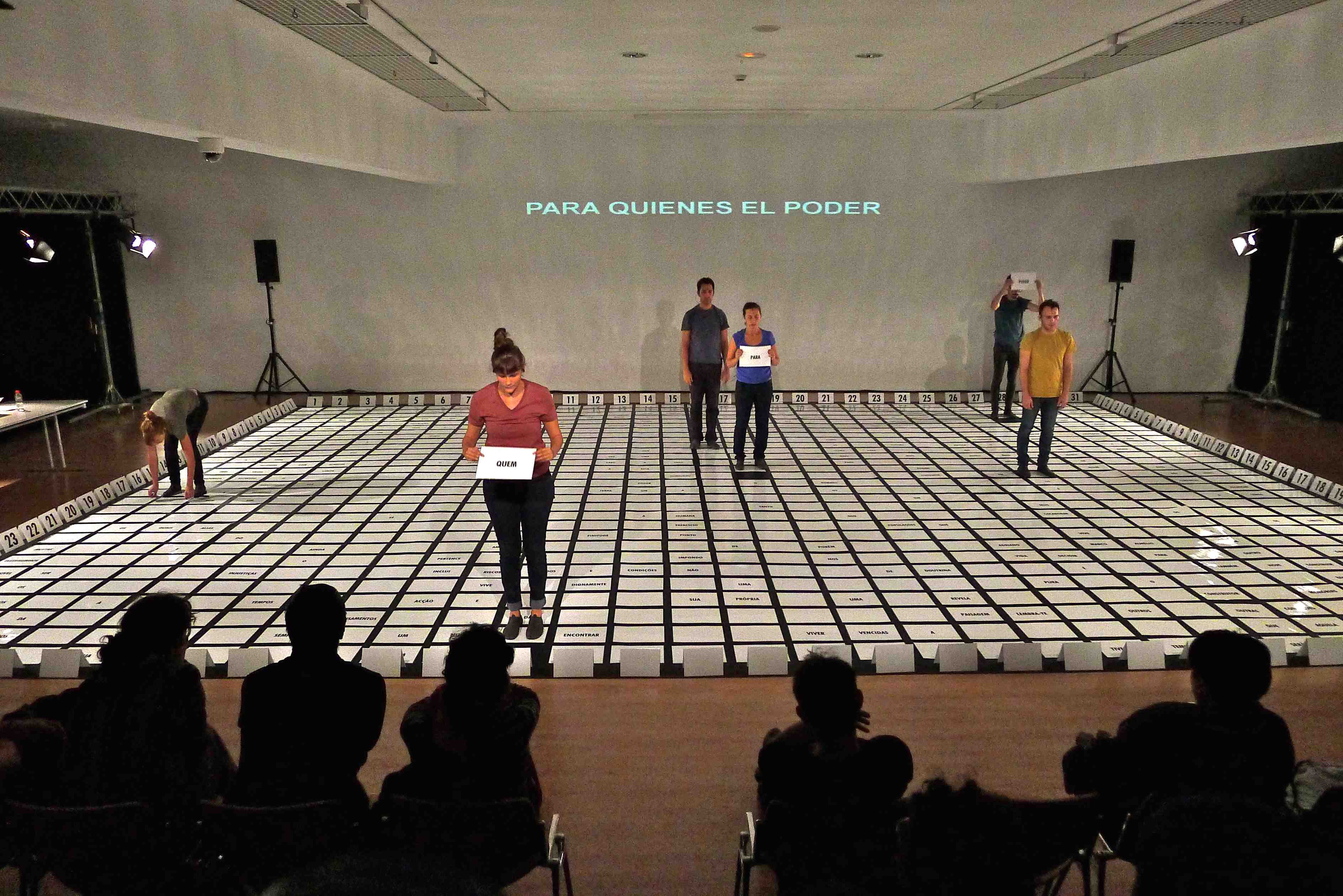 "Ni todo lo que hacemos tiene que ser dicho ni todo lo que decimos tiene que ser hecho" en PROKLAMA nº2