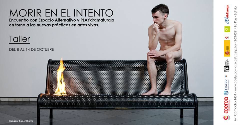 Flyer de Morir en el intento