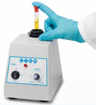 esto es un agitador vórtex de laboratorio