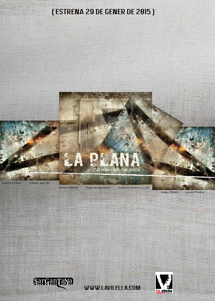 cartell la plana 2015 Cartell La Plana al teatre la Vilella