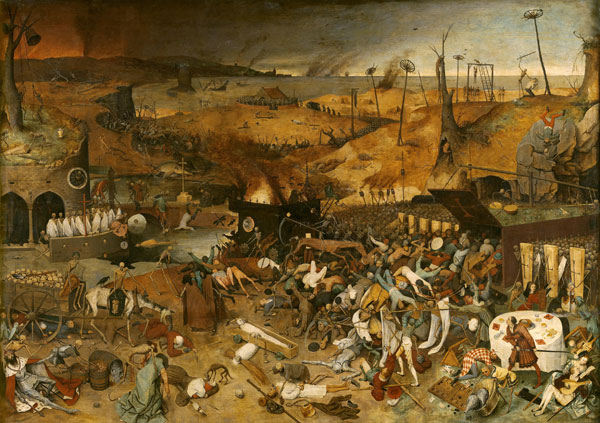 El triunfo de la muerte. Brueghel, El viejo