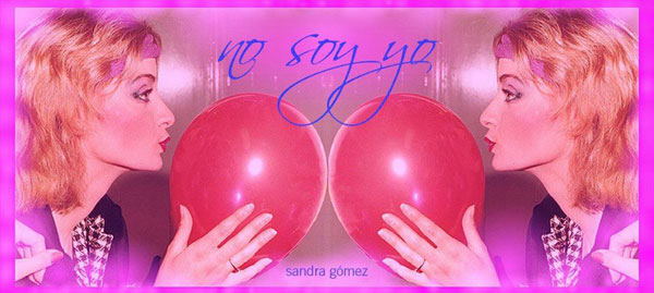 Carte de No soy yo, de Sandra Gómez