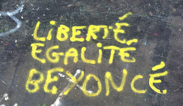 Liberté Egalité Beyoncé de PLAYdramaturgia
