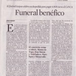 Festival SURPAS Funeral benéfico- La vanguradia 30/07/2011