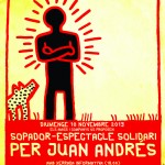 sopador - espectacle solidari per JUAN ANDRES