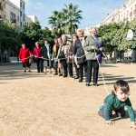 5/12 ISABEL OLLÉ, QUIM CABANILLAS & VEÏNES DEL CASC ANTIC   RITME EN EL TEMPS Projecte comunitari de l’Antic Teatre amb les veïnes del Casc Antic