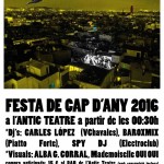 FIESTA DE “CAP D’ANY 2016” EN ANTIC TEATRE