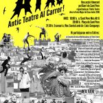 DIVENDRES 17 de JUNY 2016 de 18:00 a 24:00h. A.T.A.C. Antic Teatre Al Carrer dins la Festa Major del Casc Antic 2016 en CAT /// CAST /// ENG