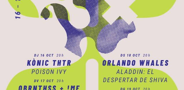 Festival INFLUX [vídeo a escena] 16-19 octubre 2025 a l'Antic Teatre